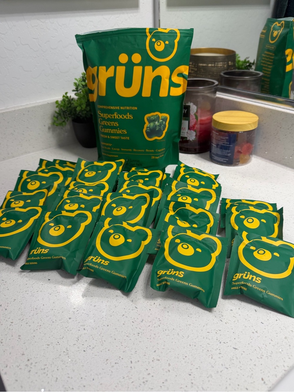 Superfoods Greens Gummies - Green
